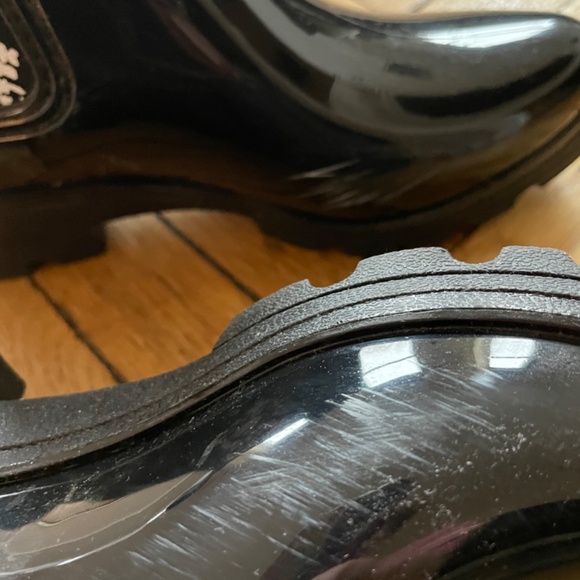 Laura Ashley Ladies Mid Cut Ankle Height Rubber Rain Boots size 8 - Picture 6 of 6